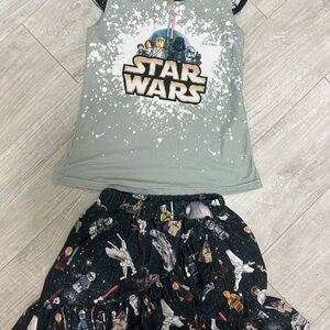 Star Wars Kids Matching Set - Gray and Black